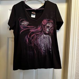 Harley Davidson, XL, T-Shirt, Montclair, gently used.